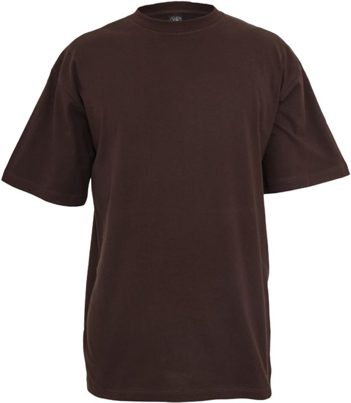 Urban Classics - Tall Heren T-shirt Bruin