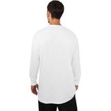 Urban Classics Tall Longsleeve shirt Wit