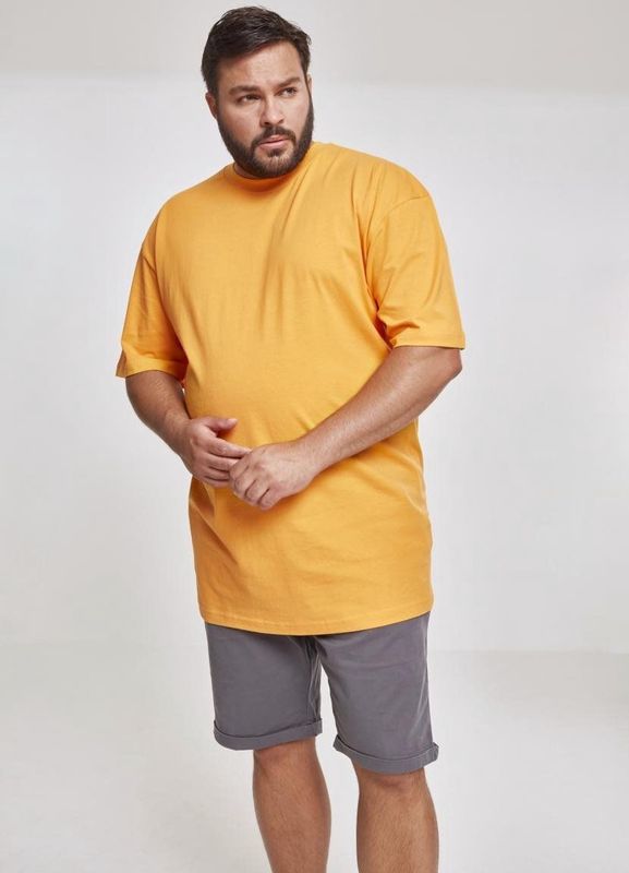 Urban Classics - Tall Heren T-shirt Oranje