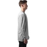 Shirt - Mélange - Katoen - Lange Mouw - Normale Pasvorm