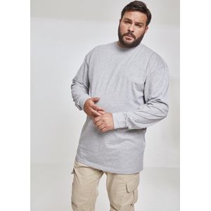 Shirt - Mélange - Katoen - Lange Mouw - Normale Pasvorm