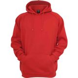 Urban Classics Blank Hoodie/trui Rood