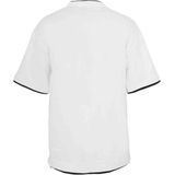 Urban Classics - Contrast Tall Heren T-shirt Wit Zwart