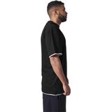 Urban Classics - Contrast Tall Heren T-shirt Zwart Wit