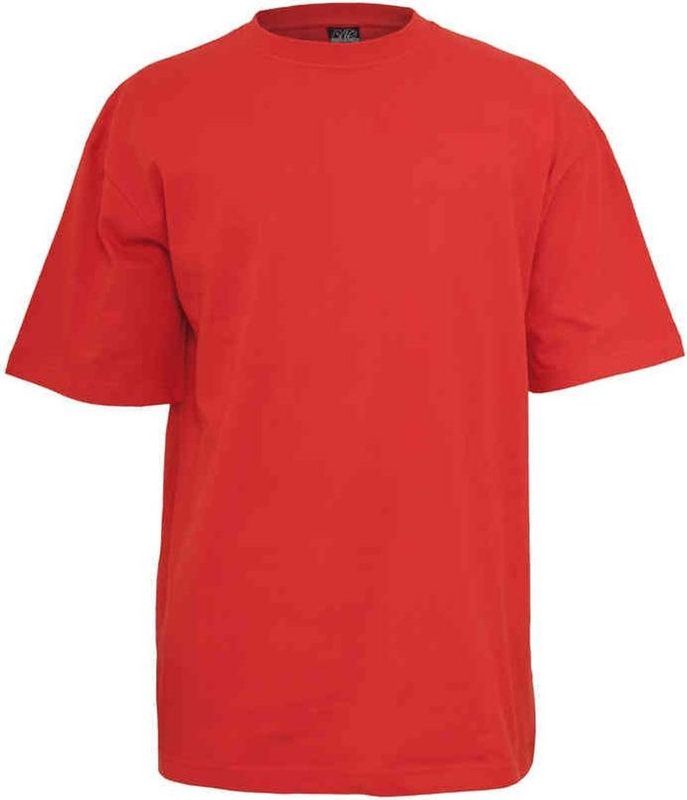 Urban Classics - Tall Heren T-shirt Rood
