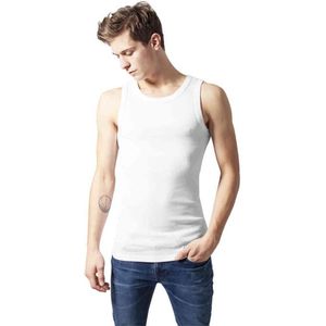 Shirt - Effen - Mouwloos - Slanke Pasvorm - Normale Lengte