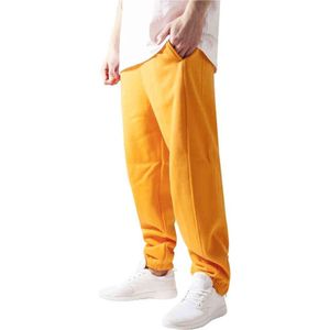 Urban Classics - Basic Heren joggingbroek   Oranje
