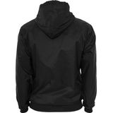 Urban Classics - Windstopper Contract Basic 2.0 - Jas - Zwart - Met Capuchon en Ritszakken