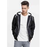 Urban Classics - Windstopper Contract Basic 2.0 - Jas - Zwart - Met Capuchon en Ritszakken