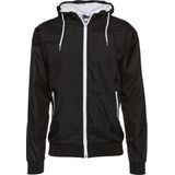 Urban Classics - Windstopper Contract Basic 2.0 - Jas - Zwart - Met Capuchon en Ritszakken