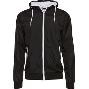 Urban Classics - Windstopper Contract Basic 2.0 - Jas - Zwart - Met Capuchon en Ritszakken