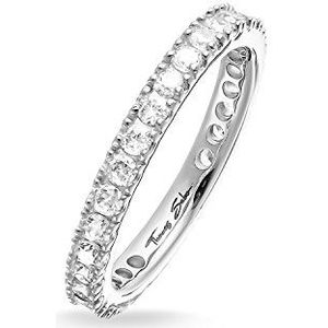 Thomas Sabo Dames 925 zilver Zirkoon, 52, Sterling zilver, Zirkonia