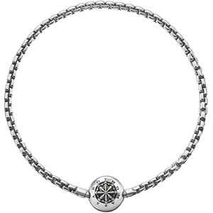 THOMAS SABO Armband voor kralen 925 sterling zilver KA0002-001-12, 20,00 cm, Sterling zilver, zonder steen