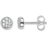 THOMAS SABO Paar Ohrstecker »Sparkling Circles, H1848-051-14«, mit Zirkonia (synth.)