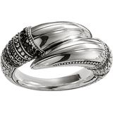 Thomas Sabo - Unisex Ring - Zilver - Zirconia - Zwart