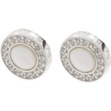 Thomas Sabo - SCH150026 - Oorstekers - 925er Sterlingsilber - Rond - Met Zirkonia en Perlmutt