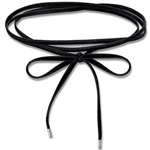 Thomas Sabo Dames Choker Fluweel Zwart 925 Sterling Zilver KE1729-331-11