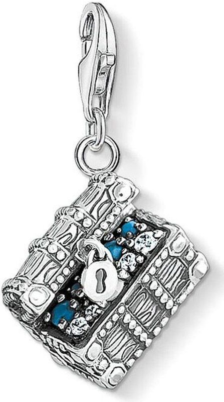 Thomas Sabo, Accessoires, Dames, Grijs, ONE Size, Charm Treasure Chest Oorbellen