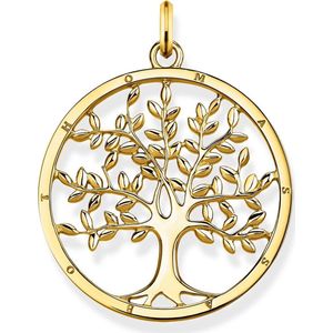 Thomas Sabo - Tree of Love - Hanger - Goud - 750 Geelgoud Verguld - 925 Sterling Zilver
