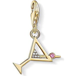 Thomas Sabo - Charm Träger 925_Sterling_Zilver 1771-995-7, 750 geelgoud, 925 sterling zilver, Zirkoniumoxide