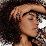 Thomas Sabo - Unisex Ring - Zilver - Zirconia - Zwart