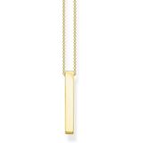 Thomas Sabo - Ketting - Goud - 925 Sterling Zilver - Veersluiting - Lengte 45 cm