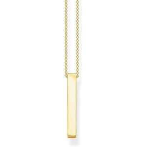 Thomas Sabo - Ketting - Goud - 925 Sterling Zilver - Veersluiting - Lengte 45 cm