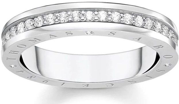 Thomas Sabo - TR2254-051-14 - Ring - Wit - 925er Zilver - Zirkoon