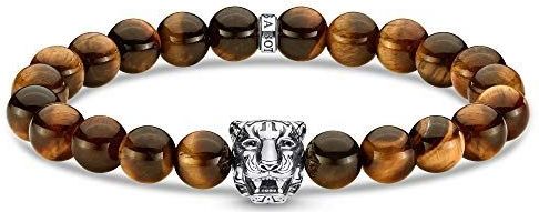 Thomas Sabo - A1939-950-2 - Armband - Bruin - 925er Zilver - Tijgeroog