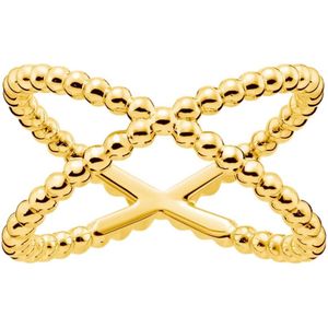 Thomas Sabo ring bolletjes verguld zilver TR2152-413-39-54