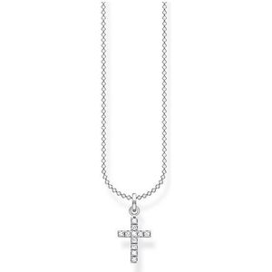 Thomas Sabo Dames-Ketting 925 Zilver 11 Zirkonia 38 Zilver 32017860