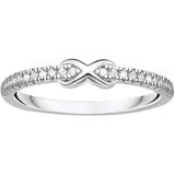 Thomas Sabo - Ring Infinity - Wit - Zilver 925 - Breedte 0,8 - Hoogte 0,4