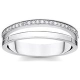 Thomas Sabo - Ring - Wit - Zilver - Zirkoon - Legering 925