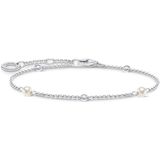 Thomas Sabo - Charming - Armband - Zilverkleurig - 925 Sterling Zilver - Witte Stenen