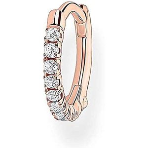 Thomas Sabo - Enkele Creool - Roségoud - 925 Sterling Zilver - Clipsluiting