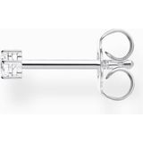 Thomas Sabo - Enkele Oorknopjes - Wit - 925 Sterling Zilver