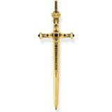 Thomas Sabo - Hanger - Geel Goud - Zilver - Zirconia - 25 mm