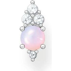 Thomas Sabo enkele oorknopjes opaal imitatie 925 sterling zilver H2181-166-7