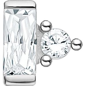 Thomas Sabo enkele oorknopjes witte steen 925 sterling zilver H2186-051-14