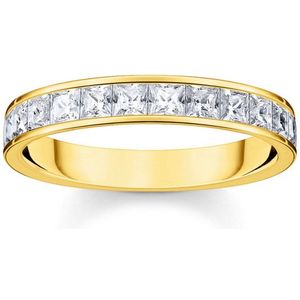 Thomas Sabo - Dames Ring - 750 / - geel goud - zirconia - TR2358-414-14-56