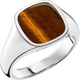 Thomas Sabo - TR2332-045-2 - Unisex Ring - Zilver - Edelsteen Bruin