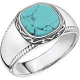 Thomas Sabo - Unisex Ring - Zilver - Zilver - Turquoise Steen