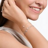 Thomas Sabo - A2057-051-14-L19V - Armband - Zilver - 925 Sterlingsilber - Met Harten en Witte Stenen