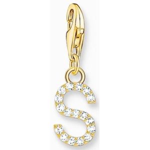 Gouden letter bedel 6mm - Hanger | Bedels | SB-Sieraden