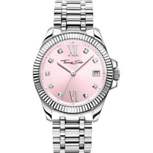 THOMAS SABO Quarzuhr »DIVINE«, Armbanduhr, Damenuhr, Datum, Mineralglas mit Saphirbeschichtung