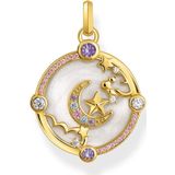 Thomas Sabo - Hanger - Veelkleurig - Zilver - Geel Goud Verguld