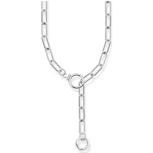 Thomas Sabo - Halsketting - Wit - Zilver - 47 cm - Zirkoon - 925/-