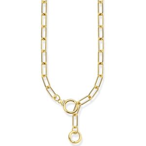 Thomas Sabo - KE2192-414-14 - Halsketting - Wit - 925er Zilver Geel Verguld - 47cm