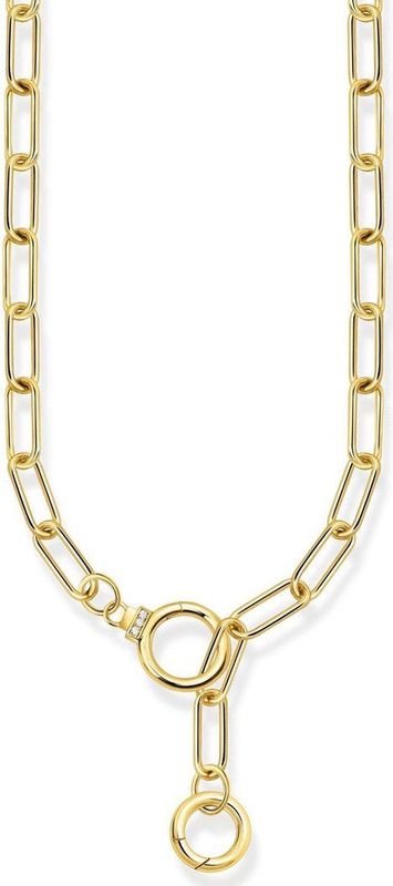 Thomas Sabo - KE2192-414-14 - Halsketting - Wit - 925er Zilver Geel Verguld - 47cm