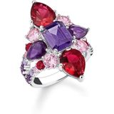 Thomas Sabo - Ring - Veelkleurig - Zilver - Zirkoon - 925/-